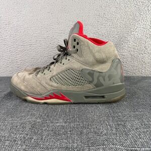 Jordan Air Jordan 5 Retro Mens 13 Stucco River Rock Camo 136027-051
